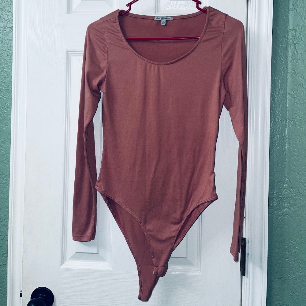 Mauve Long Sleeve Body Suit